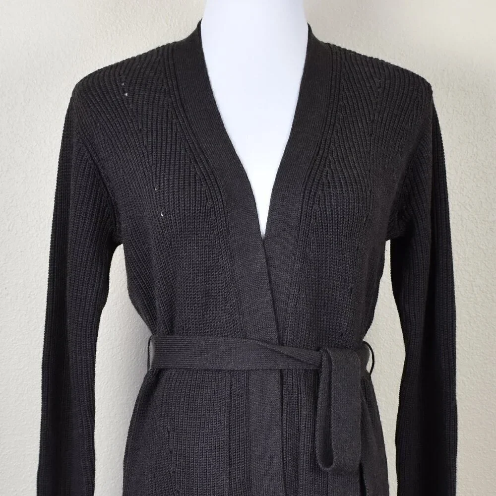 Athleta Scenic Wrap Cardigan Sweater Brown - XS - Picture 9 of 10